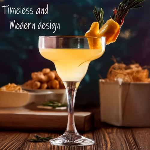 the mask el turko Margarita Glasses, Cocktail Glasses, Martini Coupe Glasses, Crystal Espresso Martini Glasses, Long stem Glassware (300ml/10.1oz) (2 Pcs) - My Kitchen Products