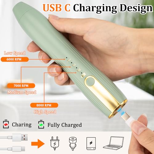 TonJin Frother Wand Rechargeable USB-C Milk Frother Handheld Mixer Electric with 2 Whisk Heads, 3 Speeds Adjustable Coffee Drink Mixer with Stand for Lattes, Matcha, Hot Chocolate, Egg, Matcha(Green) - My Kitchen Products