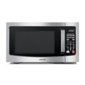 TOSHIBA EM131A5C-SS Countertop Microwave Ovens 1.2 Cu Ft with 12.4" Removable Turntable Smart Humidity Sensor, 12 Auto Menus Mute Function ECO Mode Easy Clean Interior, 1000W, Silver - My Kitchen Products