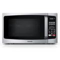 TOSHIBA ML-EM09PA(SS) Small Microwave Oven with 6 Auto Menus, Mute Function, LED Lighting, Countertop Microwave Perfect for Apartments, 0.9 Cu Ft, 10.6 Inch Removable Turntable, 900W, Stainless Steel - My Kitchen Products