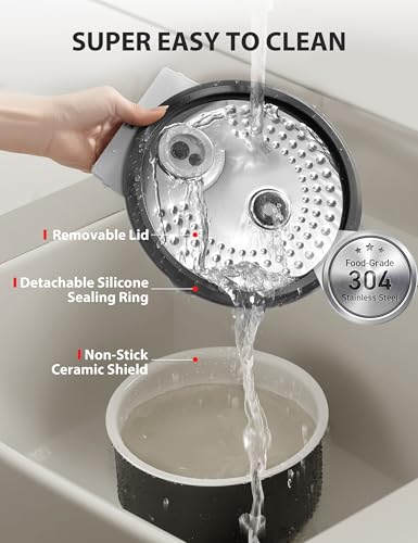 TOSHIBA OriginTaste Rice Cooker 5.5-Cup Uncooked, Fuzzy Logic, 15-in-1 Functions, Digital Display, Delay Timer, Keep Warm, Nonstick Inner Pot, White - My Kitchen Products
