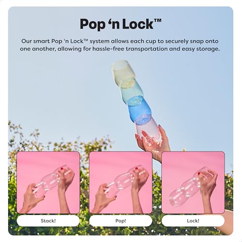 TOSSWARE POP 9oz Flute, Premium Quality, Recyclable, Unbreakable & Crystal Clear Plastic Champagne Glasses,Flute , 12 Count (Pack of 1) - My Kitchen Products