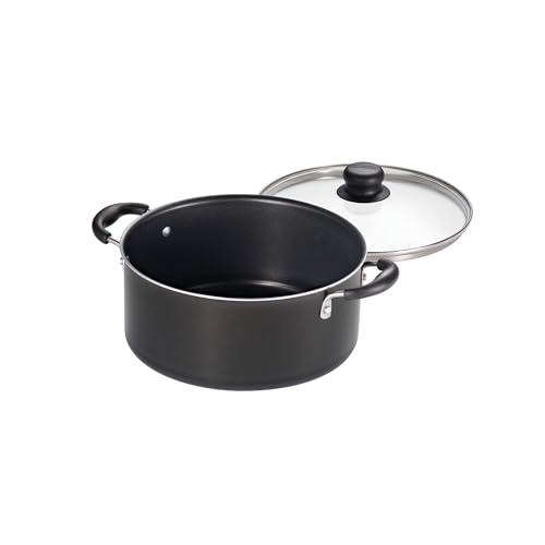 Tramontina Primaware 15-Piece Non Stick Cookware Set with Lids and Utensils, Aluminum Nonstick Pots and Pans Kitchen Set (Storm) - My Kitchen Products