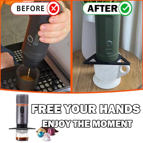 TZYWFZ Portable Espresso Machine Stand Compatible With Outin Nano & Aeropress, Universal Coffee Stand, Easy to Carry - My Kitchen Products