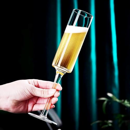 Ufrount Champagne Flutes 5oz,Clear Champagne Glasses Set of 8,Classic Sparkling Glasses Prosecco Toasting Champagne Flute Glass for Home Bar,Wedding,Restaurant - My Kitchen Products