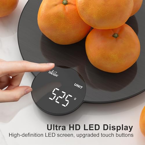 Ultrean 1g/0.1oz Precision Food Scale, HD LED Display Digital Kitchen Scale, Stainless Steel, 11lb Capacity for Cooking Baking (Batteries Included) - My Kitchen Products