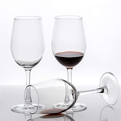 UMI UMIZILI 12 Ounce - Set of 12, Classic Durable Red/White Wine Glasses For Party - My Kitchen Products