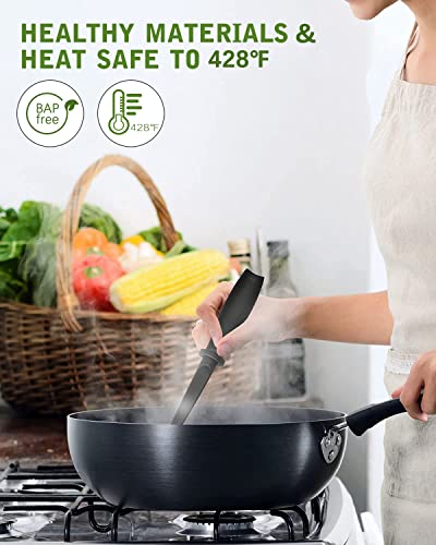 Upgrade Meat Chopper, Heat Resistant Meat Masher for Hamburger, Ground Beef Smasher, Nylon Hamburger Grinder Utensil for Ground Beef, Non Stick Mix Ground Chopper, Mix and Chop Potato Masher Tool - My Kitchen Products