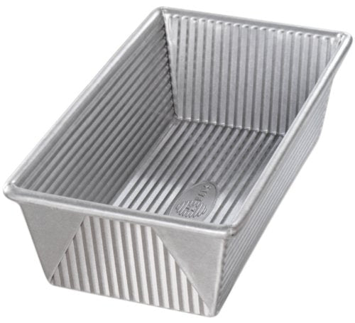 USA Pan 1145LF Bakeware Aluminized Steel 1.25 Lb Loaf Pan, Medium, Silver - My Kitchen Products