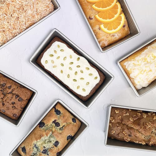 USA Pan 1145LF Bakeware Aluminized Steel 1.25 Lb Loaf Pan, Medium, Silver - My Kitchen Products