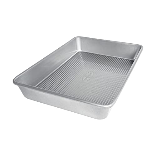 USA Pan Bakeware Seamless Nonstick Rectangular Cake Pan, 9 x 13 inch - My Kitchen Products
