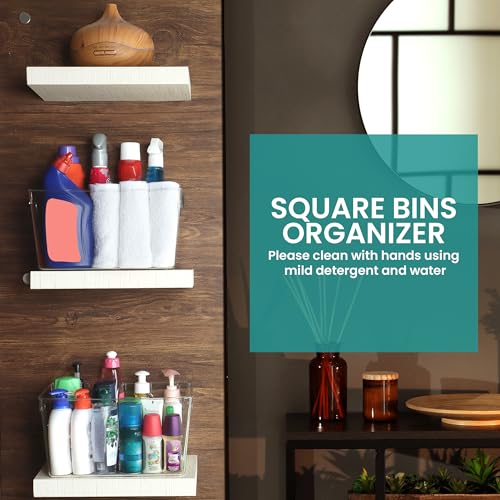Utopia Kitchen Clear Pantry Organizers and Storage Bins 6 Pack, Large Clear Storage Bins for Pantry, Durable Freezer Organizer Bins With Handles for Organizing Fridge, Kitchen Organization - My Kitchen Products