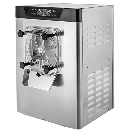 VEVOR Commercial Ice Cream Machine 1400W 20/5.3 Gph Hard Serve Ice Cream Maker with LED Display Screen Auto Shut-Off Timer One Flavors Perfect for Restaurants Snack bar Supermarkets - My Kitchen Products