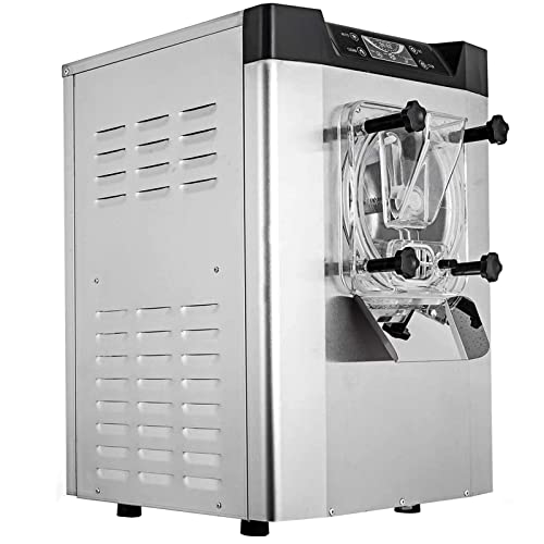 VEVOR Commercial Ice Cream Machine 1400W 20/5.3 Gph Hard Serve Ice Cream Maker with LED Display Screen Auto Shut-Off Timer One Flavors Perfect for Restaurants Snack bar Supermarkets - My Kitchen Products