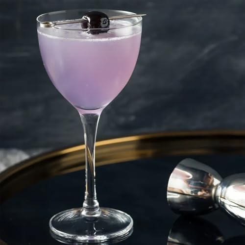 VIFVOR Martini Glasses Set of 6, Nick and Nora Glasses - 6oz Hand Blown Lead-Free Crystal Cocktail Glasses for Martini, Manhattan, Negroni, Aperitifs - Elegant Bar Glassware in Gift Box - My Kitchen Products
