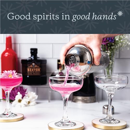 Vikko Martini Glass Set of 12, Bulk Martini Glasses 8.5 Ounce, Coupe Glasses with Stem, Cosmopolitan Glasses for Martini, Vodka and Cocktails - My Kitchen Products