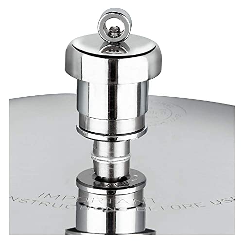 Vinod Pressure Cooker Stainless Steel – Outer Lid - 2 Liter – Induction Base Cooker – Indian Pressure Cooker – Sandwich Bottom – Best Used For Indian Cooking, Soups, and Rice Recipes, Quinoa - My Kitchen Products