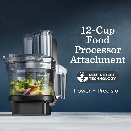 Vitamix 12-Cup Food Processor Attachment with SELF-DETECT, BPA-Free, with Multi-Use Blade and Two Reversible Discs, Compatible with Ascent and Venturist Series Vitamix Blenders - My Kitchen Products