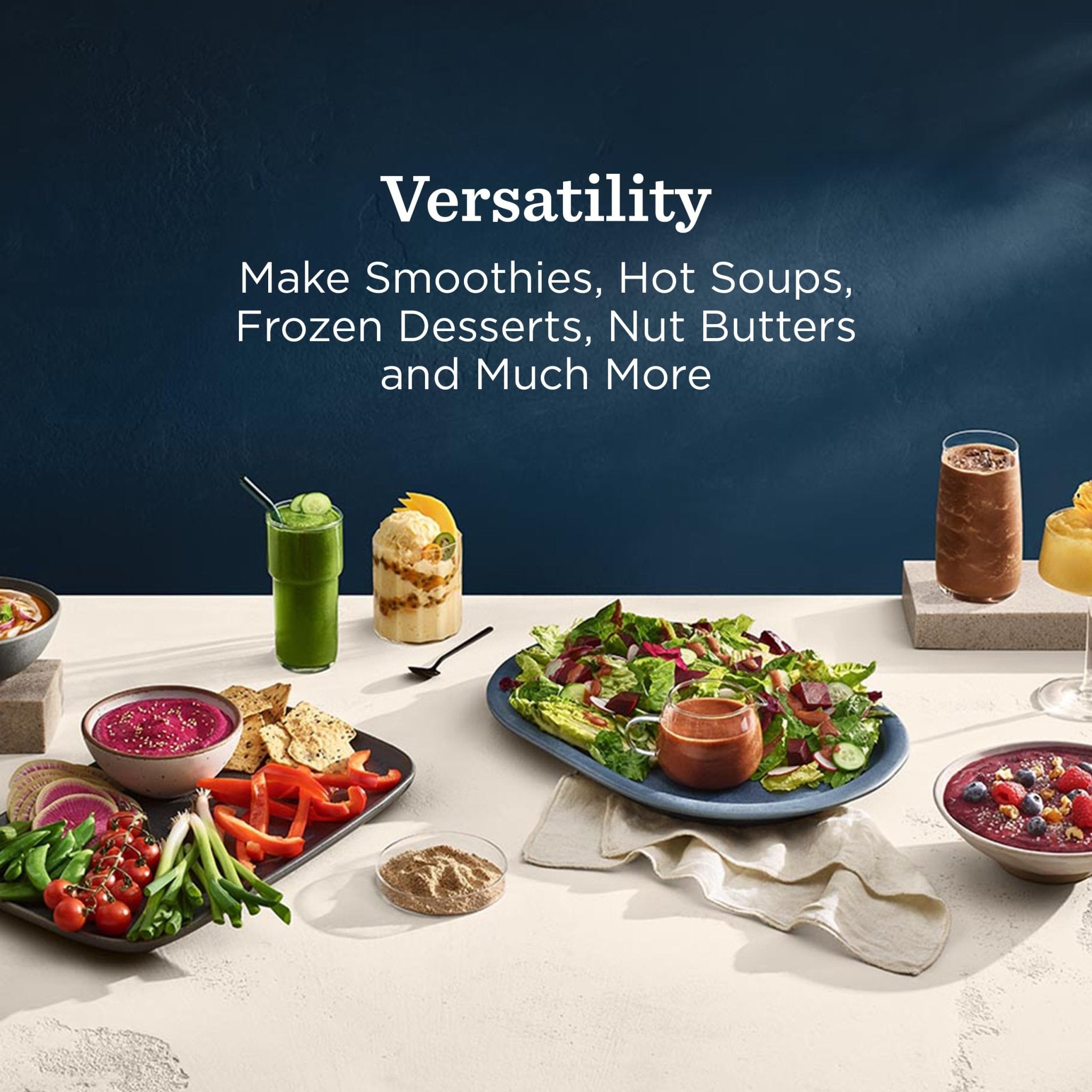 Vitamix Ascent X2 SmartPrep Kitchen System, Professional-Grade Blender, Stainless-Steel Blades, 12-Cup Food Processor Attachment, 48 Oz Blender Container, Black - My Kitchen Products