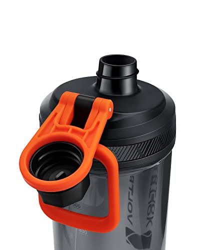 VOLTRX Electric Protein Shaker Bottle - USB Rechargeable Mixer Cup for Shakes and Meal Replacements, BPA-Free Tritan, 20oz - My Kitchen Products