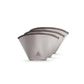 VSSL – Nest 1 Reusable Coffee Filter | Stainless Steel Mesh Filter | Pour Over Filters for Camping | Sustainable & Eco-Friendly Coffee Gear | Compact, Durable & Adventure Ready | Pack of 3 - My Kitchen Products