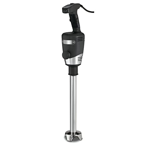 Waring Commercial Big Stix Heavy Duty Stick Immersion Hand Held Blender, 14" Removable Shaft, 1 HP, 750 Watt, Variable Speed Motor, Professional Restaurant Grade, 15 Gal Capacity, 120V, 5-15P WSB55, Black/Silver - My Kitchen Products