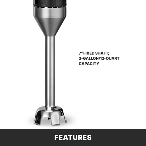 Waring Commercial Quik Stix Immersion Blender, 2-Speed, 7 in Fixed Shaft, for Professional Hand Blender for Kitchens & Restaurants, WSB35 - My Kitchen Products