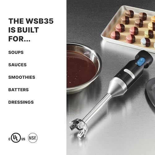 Waring Commercial Quik Stix Immersion Blender, 2-Speed, 7 in Fixed Shaft, for Professional Hand Blender for Kitchens & Restaurants, WSB35 - My Kitchen Products