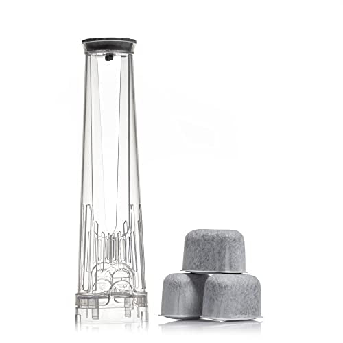 Water Filter for Ninja Dual Brew Coffee Maker and Ninja Single Serve Pods Grounds by PureHQ - Compatible with DualBrew Pro CFP301 CFP307 CFN601 - Includes Holder, 3 Pack of Charcoal Water Filters - My Kitchen Products