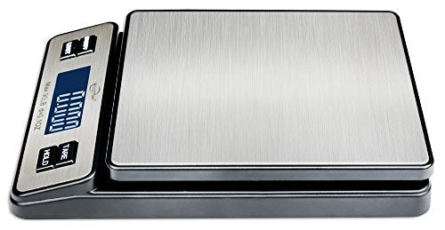 Weighmax W-2809 90 LB X 0.1 OZ Durable Stainless Steel Digital Postal Scale, Shipping Scale With AC adapter, 1 Pack - My Kitchen Products