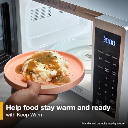 Whirlpool WMCS3018RW Countertop Microwave with Turntable 0.7 Cu. Ft, Steam Clean, 700 Watt Microwave, White - My Kitchen Products