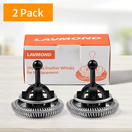 Whisks Compatible with Nespresso Aeroccino 3/4/Plus Milk Frother Replacement, 2 Pack - My Kitchen Products
