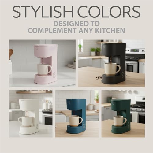 WILLOW K-Cup Coffee Maker, Single Serve Coffee Maker with 6 to 12oz Brew Size & Strong Brew Option, Single Cup Coffee maker made with 99% PCR Recycled Plastics, Coffee Machine - My Kitchen Products