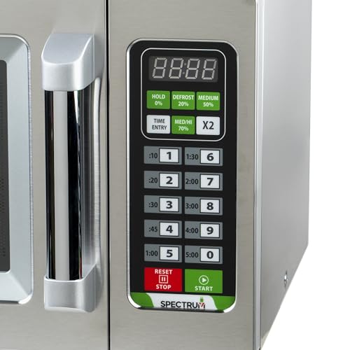 Winco Commercial-Grade Microwave with Touch Controls, 1,000 W, .9 Cubic Feet - My Kitchen Products