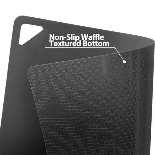 WK Flexible Plastic Cutting Boards Mats for Kitchen, Flexible Non Slip Cutting Mat, Thin Cutting Sheets, BPA Free, Dishwasher Safe, Multi Sizes - My Kitchen Products