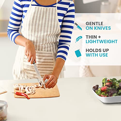 Wooden Cutting Board for Kitchen - Small Composite Wood Cutting Boards Dishwasher - Thin, BPA Free & Eco-Friendly Chopping Board (11.5 x 9 Inch, Natural) - My Kitchen Products