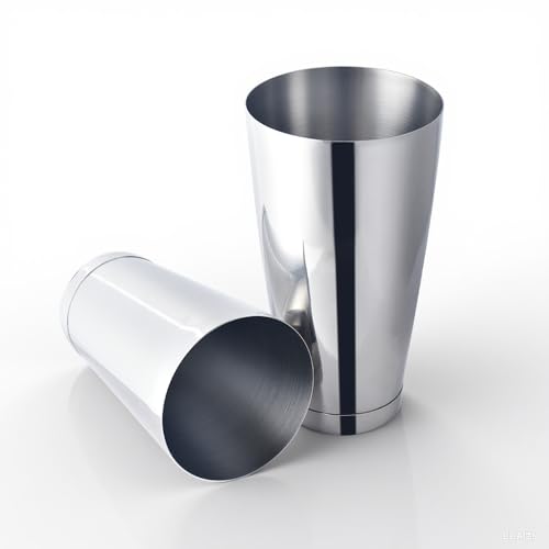 WPHUAW Boston Cocktail Shaker Set, 28 oz & 20 oz Stainless Steel Weighted Shaker