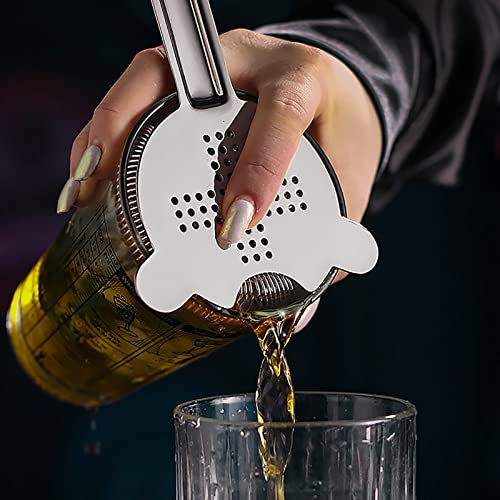 WUWEOT 6 Pack Cocktail Strainer, Stainless Steel Bar Strainer, Bar Tool Drink Strainer with 100 Wire Spring for Professional Bartenders and Mixologists - My Kitchen Products