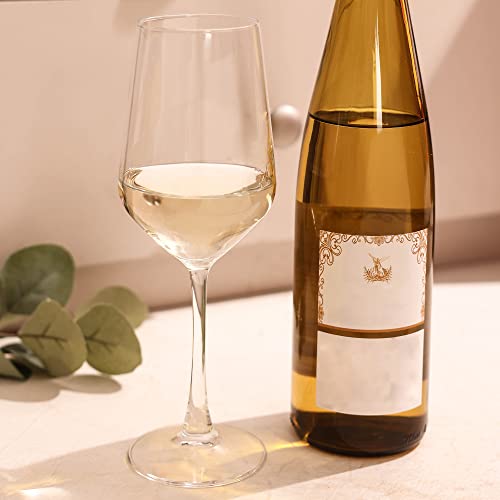 YANGNAY Wine Glasses (Set of 12, 13 Oz), Clear Wine Glasses for Red or White Wine, Smooth Rim, Dishwasher Safe - My Kitchen Products