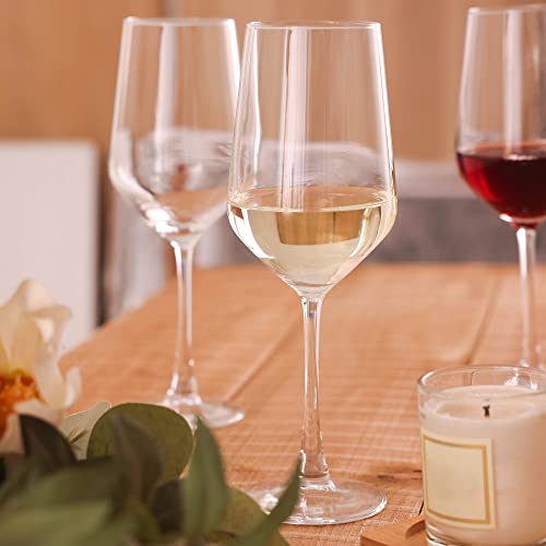 YANGNAY Wine Glasses (Set of 12, 13 Oz), Clear Wine Glasses for Red or White Wine, Smooth Rim, Dishwasher Safe - My Kitchen Products