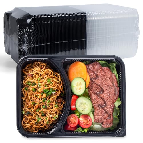 YANGRUI Meal Prep Containers 40 Pack 41 oz - Shrink-Wrapped No Pre-Wash - My Kitchen Products