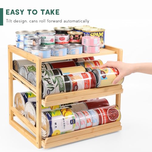 Yumkfoi Can Organizer for Pantry, 3 Tiers - My Kitchen Products