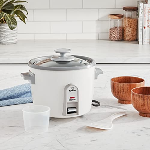 Zojirushi 3 Cup Rice Cooker/Steamer ( White) - My Kitchen Products