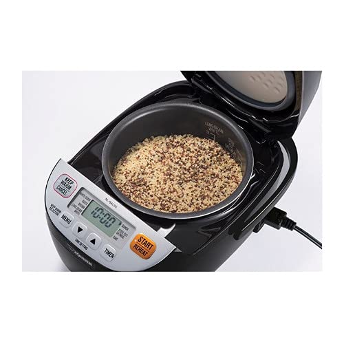 Zojirushi 612252-NL-BAC05SB Micom Rice Cooker and Warmer, Silver Black - My Kitchen Products