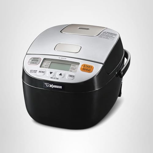 Zojirushi 612252-NL-BAC05SB Micom Rice Cooker and Warmer, Silver Black - My Kitchen Products