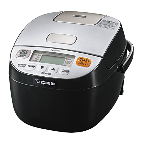 Zojirushi 612252-NL-BAC05SB Micom Rice Cooker and Warmer, Silver Black - My Kitchen Products