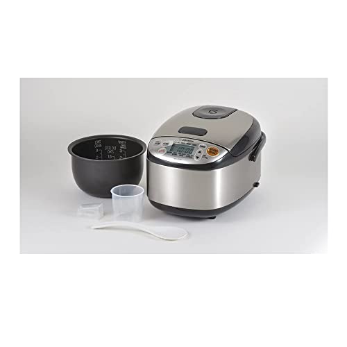 Zojirushi Micom 3-Cup Compact Size, Multiple Settings, Stainless Steel Made, Built-In Retractable Power Cord and Easy to Transport Rice Cooker and Warmer - My Kitchen Products