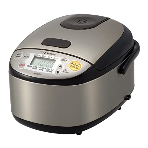 Zojirushi Micom 3-Cup Compact Size, Multiple Settings, Stainless Steel Made, Built-In Retractable Power Cord and Easy to Transport Rice Cooker and Warmer - My Kitchen Products