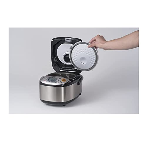 Zojirushi Micom 3-Cup Compact Size, Multiple Settings, Stainless Steel Made, Built-In Retractable Power Cord and Easy to Transport Rice Cooker and Warmer - My Kitchen Products