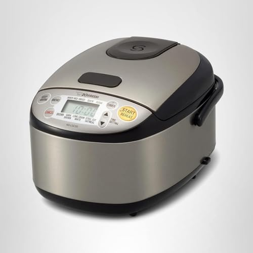 Zojirushi Micom 3-Cup Compact Size, Multiple Settings, Stainless Steel Made, Built-In Retractable Power Cord and Easy to Transport Rice Cooker and Warmer - My Kitchen Products